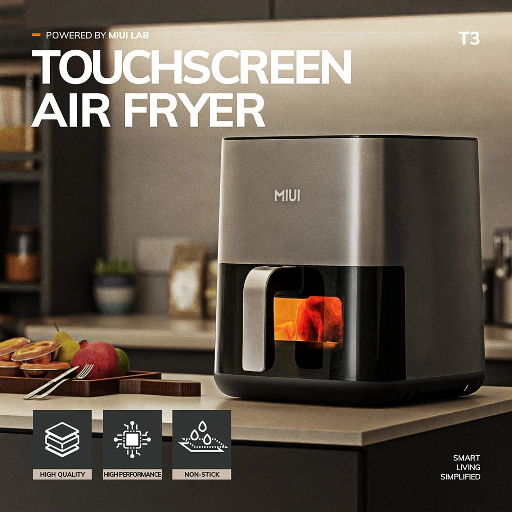 Family Feast Air Fryer with Touch Control for Family-Friendly Meals