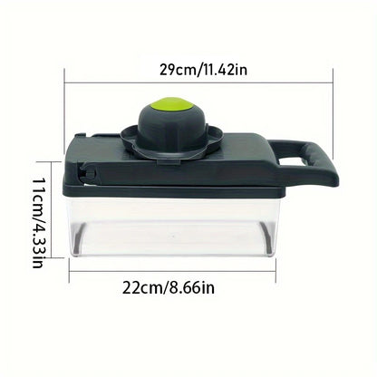 PrepPerfect 16-in-1 Chopping Tool: Your All-in-One Solution for Quick and Easy Vegetable Preparation