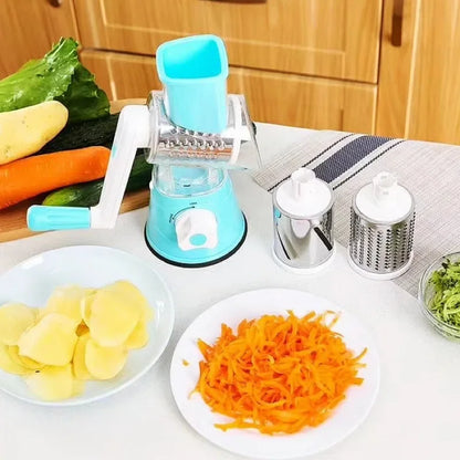 SpiralChef Pro: The Ultimate Rotary Vegetable Slicer for Perfect Zoodles and Cheese Shreds