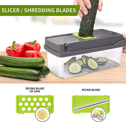 ChopMaster 14-in-1 Veggie Slicer: Your Complete Solution for Quick and Easy Food Preparation