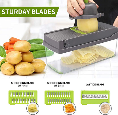 ChopMaster 14-in-1 Veggie Slicer: Your Complete Solution for Quick and Easy Food Preparation