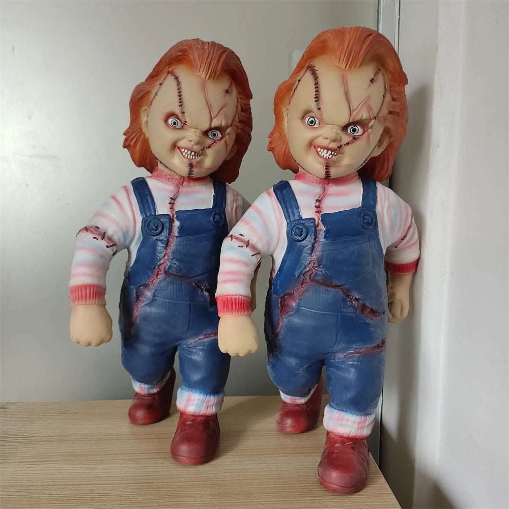 Eerie Plaything: Chucky Doll Model for Thrilling Halloween Decor