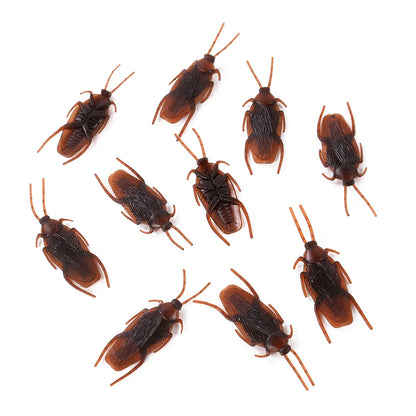 Realistic Fake Cockroaches for Halloween Pranks and Decorations