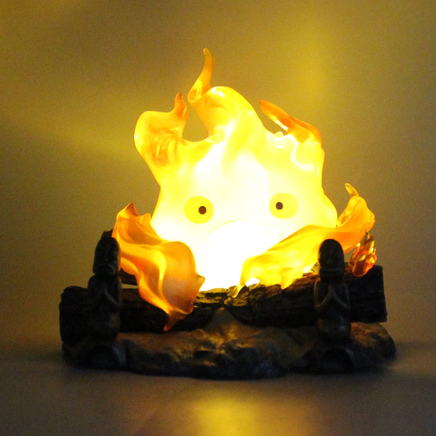 12cm Calcifer Anime Lamp Statue for Halloween