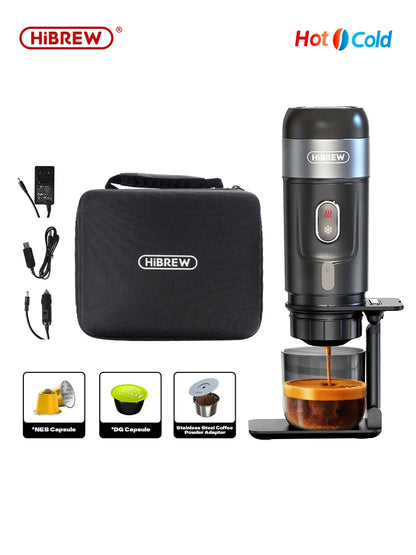 HiBREW DC12V Portable Espresso Machine for Adventurous Coffee Lovers