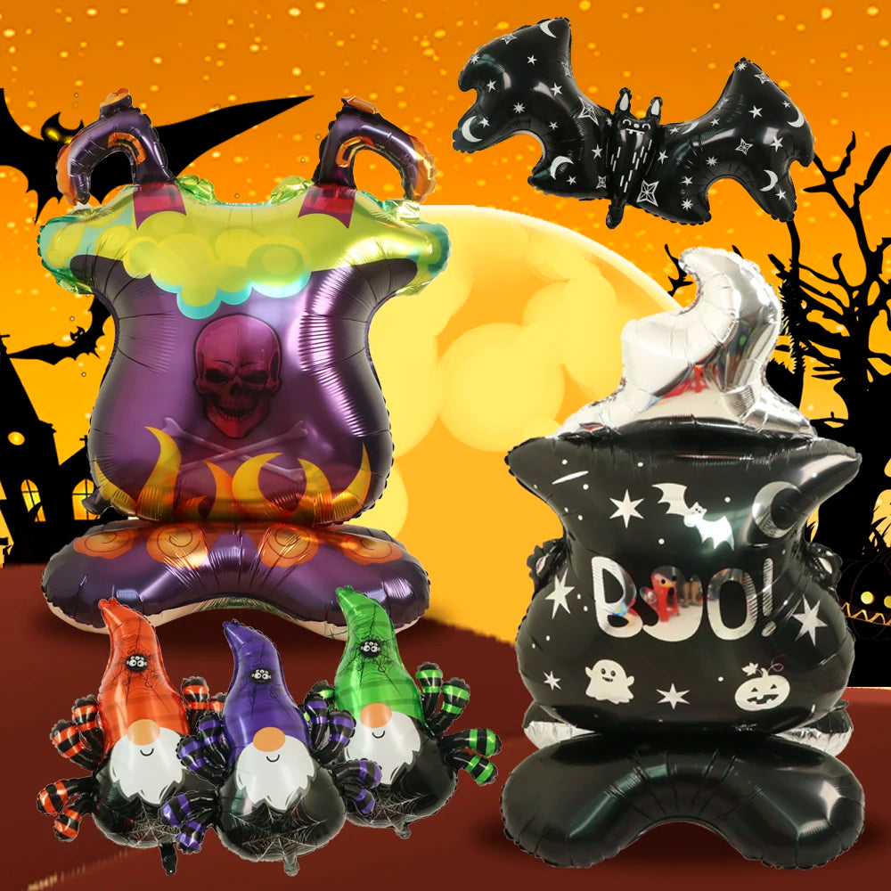 Large Halloween Party Balloons for Kids' Spooky Celebrations