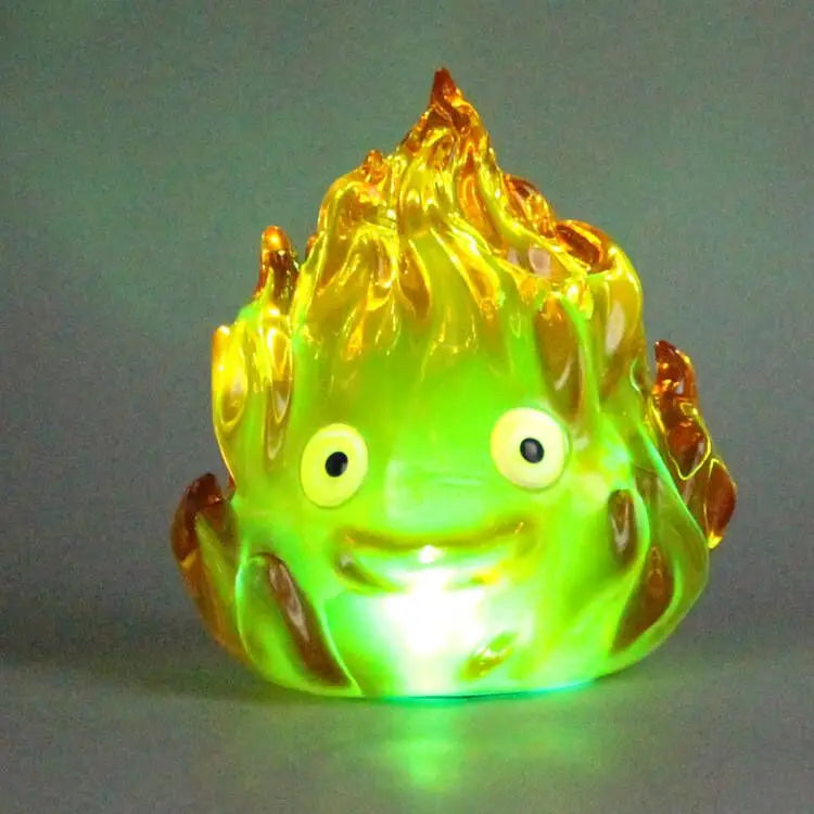 12cm Calcifer Anime Lamp Statue for Halloween