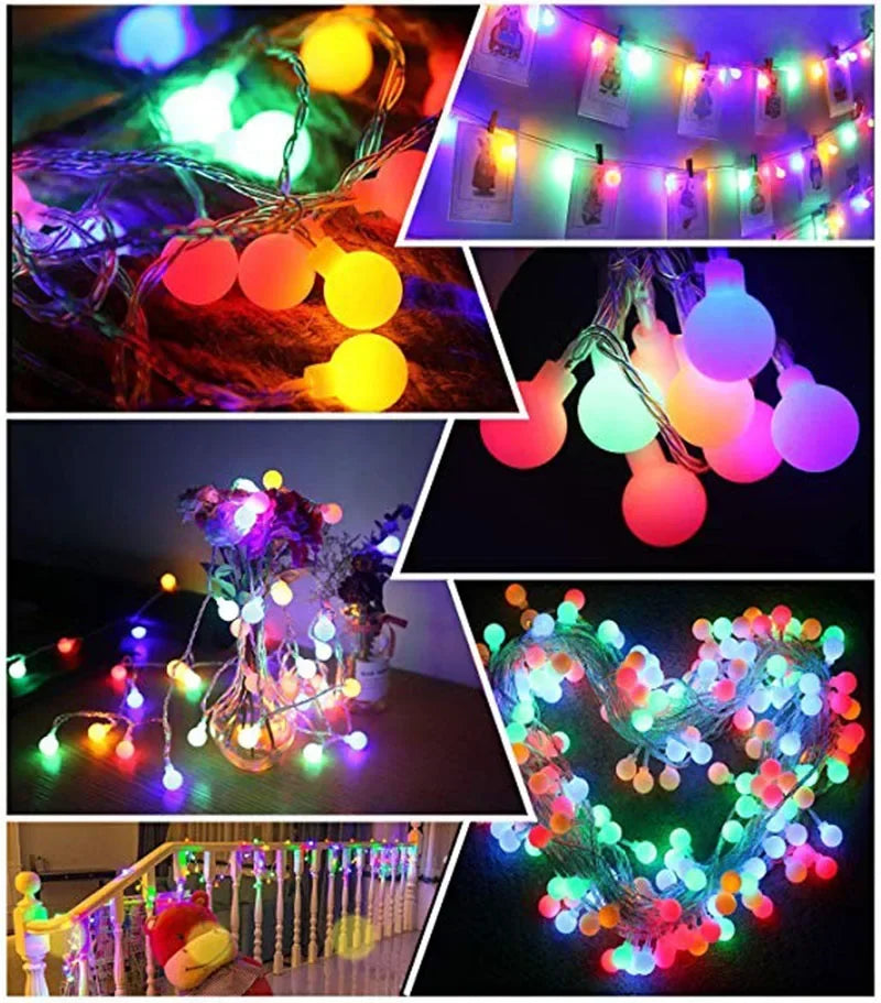 Illuminating Elegance: Waterproof 10M LED Ball Fairy Lights