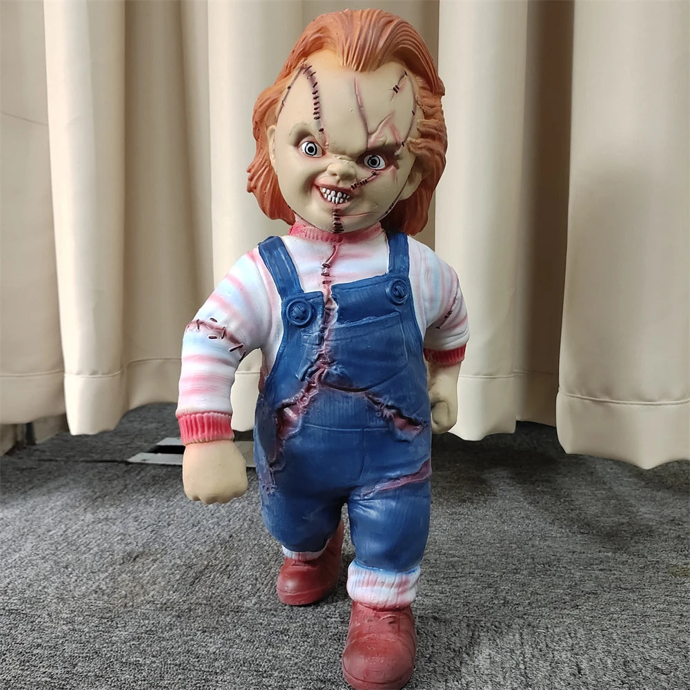 Eerie Plaything: Chucky Doll Model for Thrilling Halloween Decor