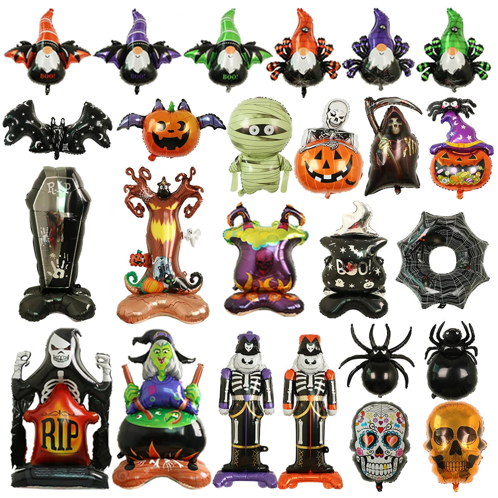 Large Halloween Party Balloons for Kids' Spooky Celebrations