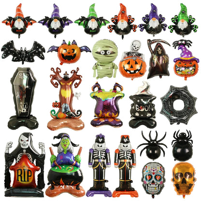 Large Halloween Party Balloons for Kids' Spooky Celebrations