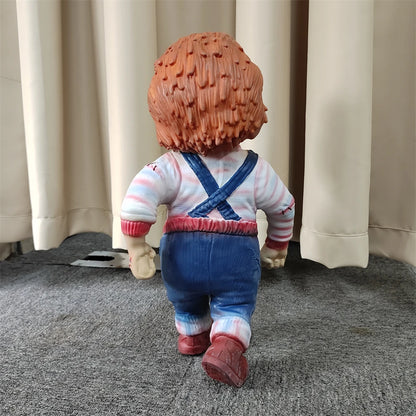 Eerie Plaything: Chucky Doll Model for Thrilling Halloween Decor