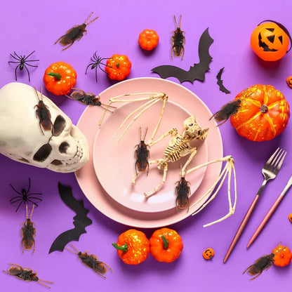 Realistic Fake Cockroaches for Halloween Pranks and Decorations