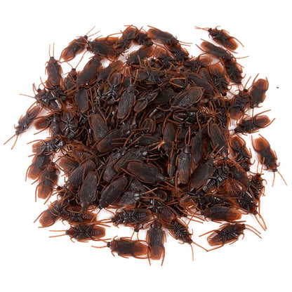 Realistic Fake Cockroaches for Halloween Pranks and Decorations