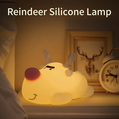 Enchanted Glow: USB Rechargeable Mushroom Night Light