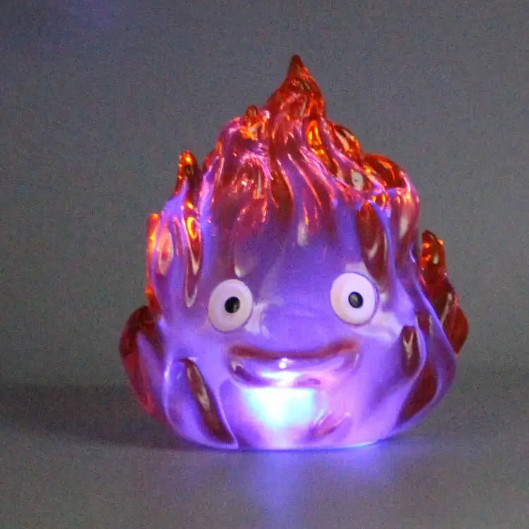 12cm Calcifer Anime Lamp Statue for Halloween