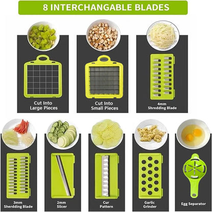 PrepPerfect 16-in-1 Chopping Tool: Your All-in-One Solution for Quick and Easy Vegetable Preparation