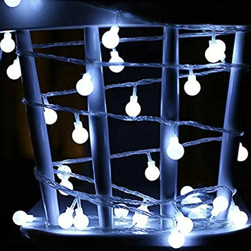 Illuminating Elegance: Waterproof 10M LED Ball Fairy Lights